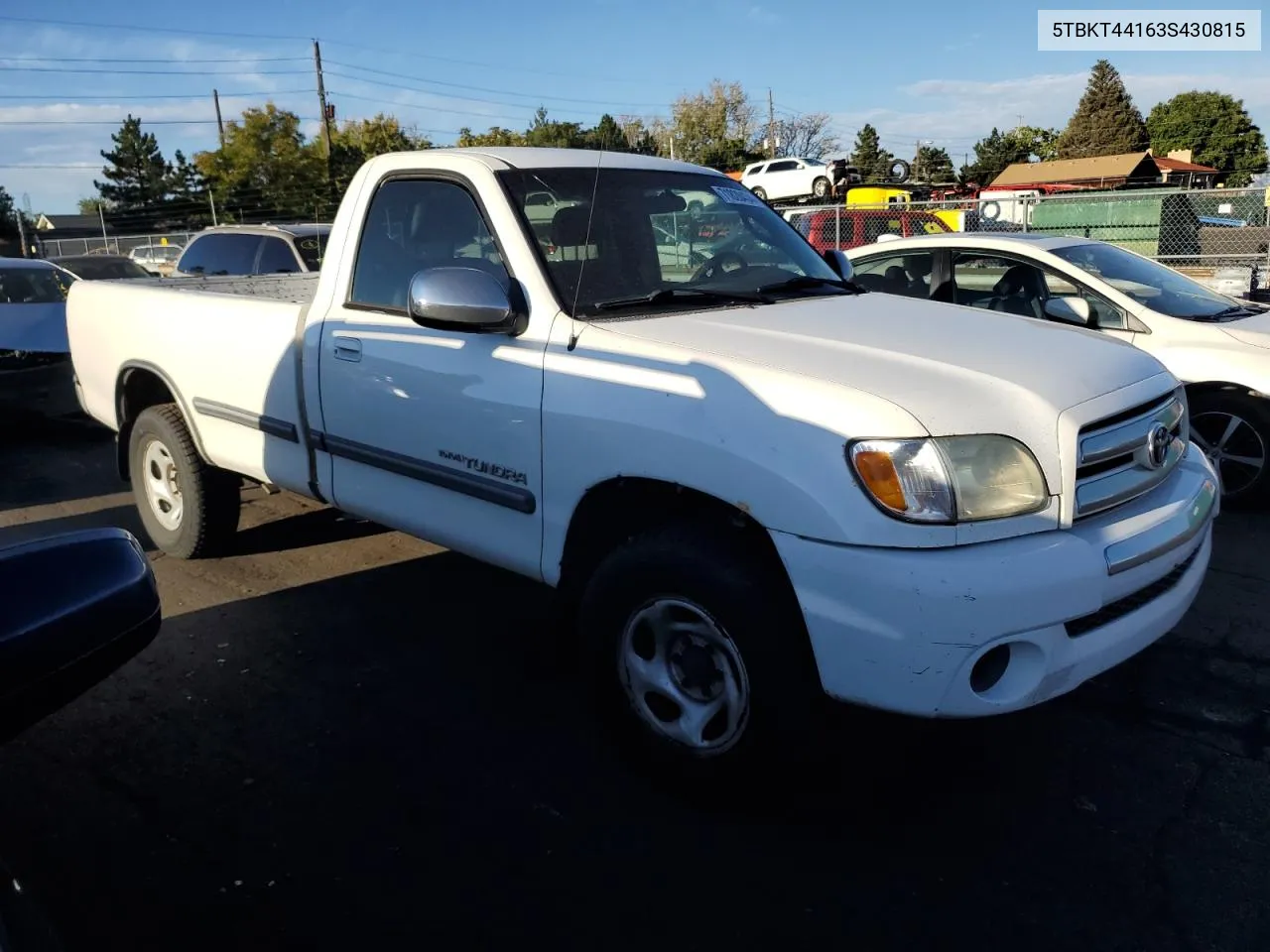 5TBKT44163S430815 2003 Toyota Tundra Sr5