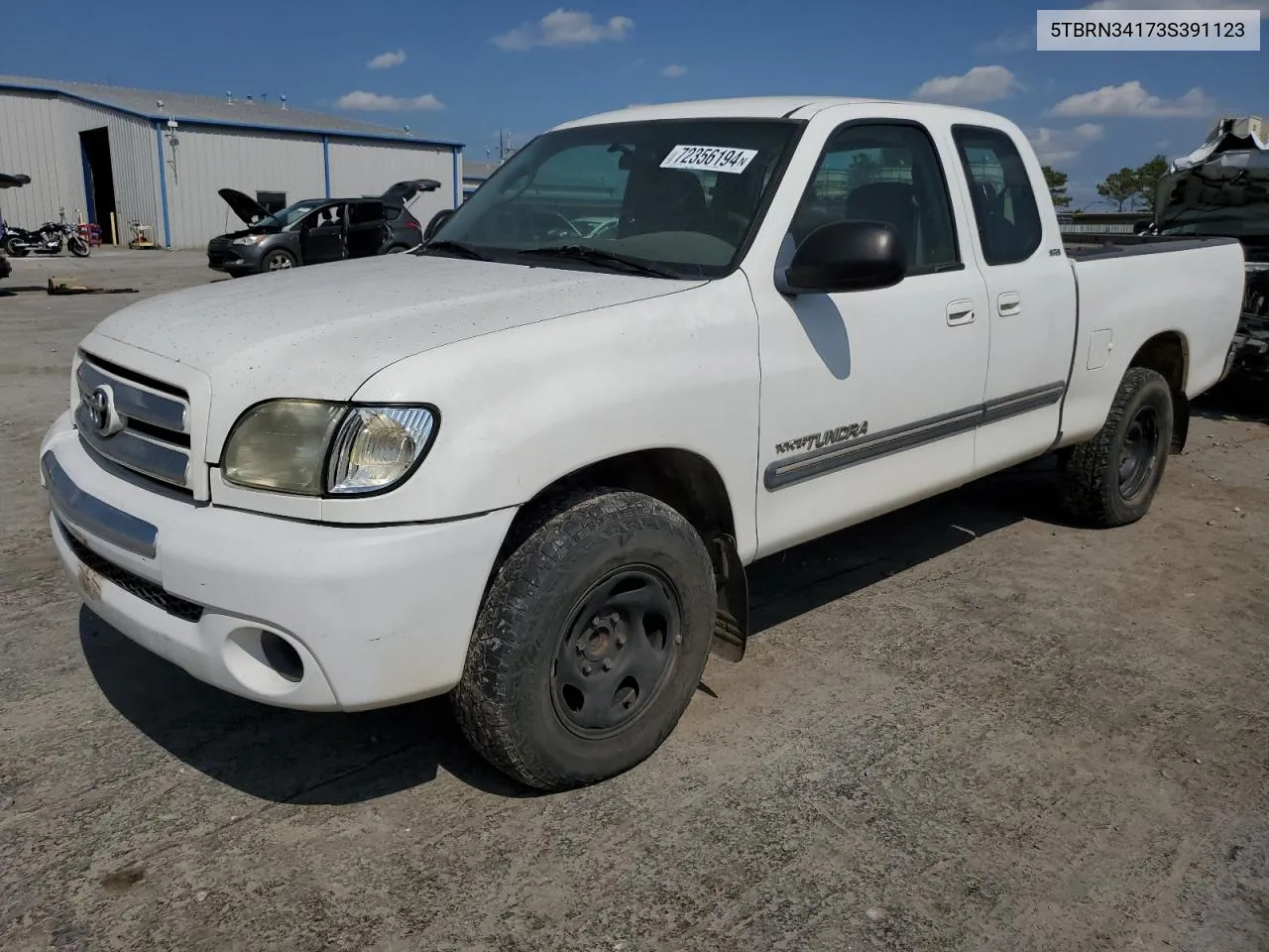 5TBRN34173S391123 2003 Toyota Tundra Access Cab Sr5