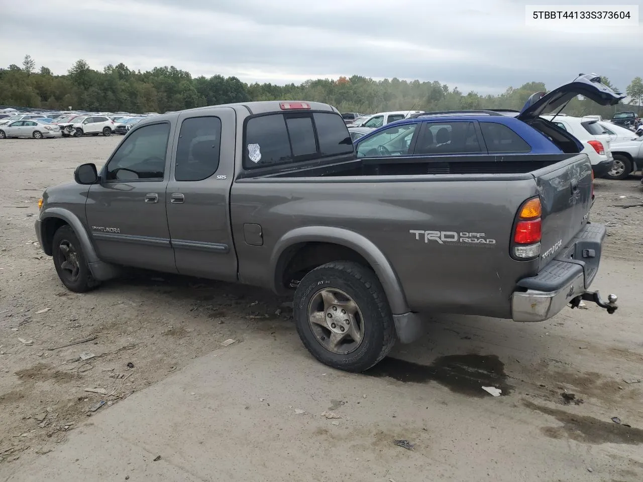 2003 Toyota Tundra Access Cab Sr5 VIN: 5TBBT44133S373604 Lot: 72594374