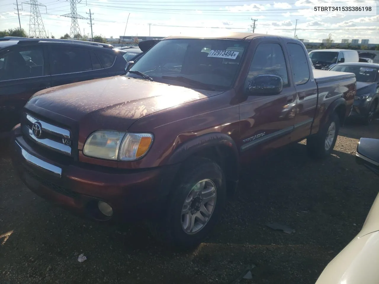 5TBRT34153S386198 2003 Toyota Tundra Access Cab Sr5