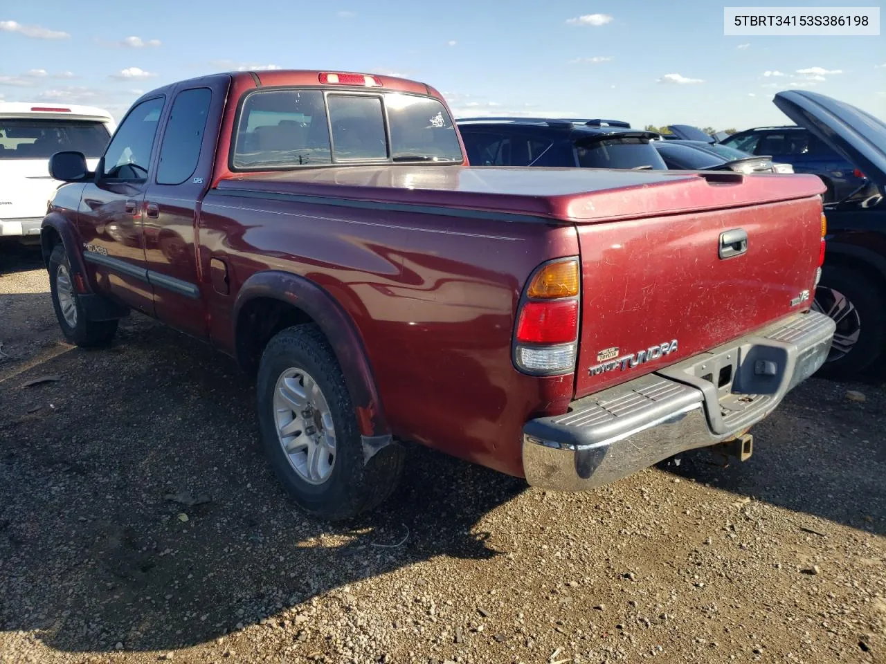 5TBRT34153S386198 2003 Toyota Tundra Access Cab Sr5