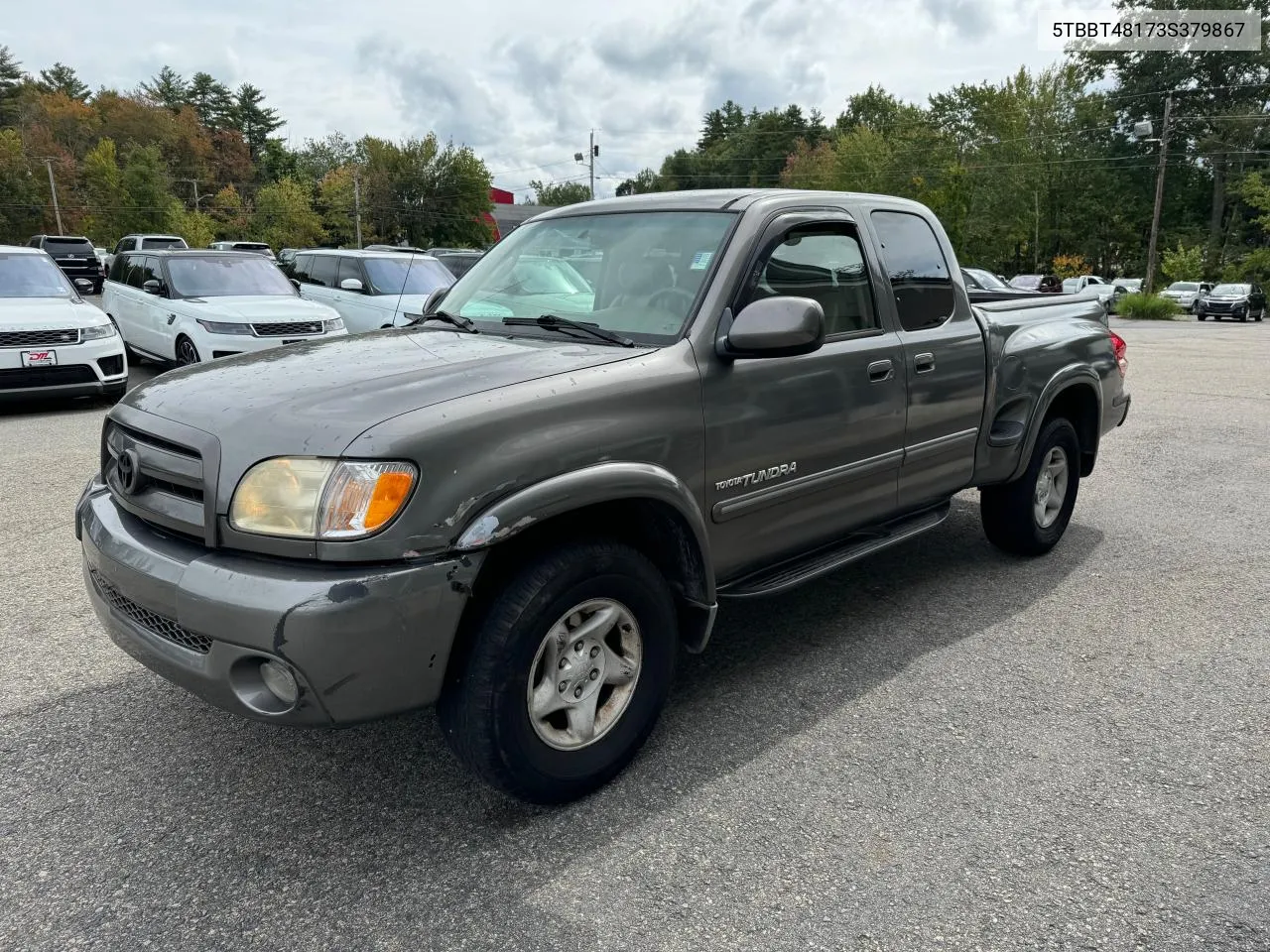 2003 Toyota Tundra Access Cab Limited VIN: 5TBBT48173S379867 Lot: 73062764