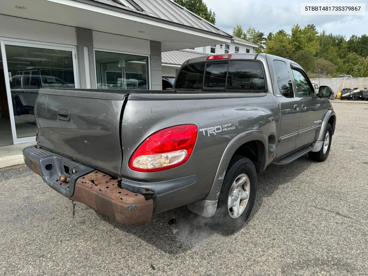 2003 Toyota Tundra Access Cab Limited VIN: 5TBBT48173S379867 Lot: 73062764