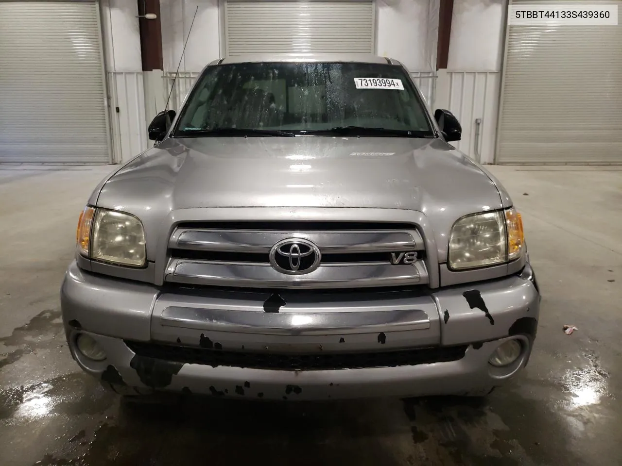 2003 Toyota Tundra Access Cab Sr5 VIN: 5TBBT44133S439360 Lot: 73193994