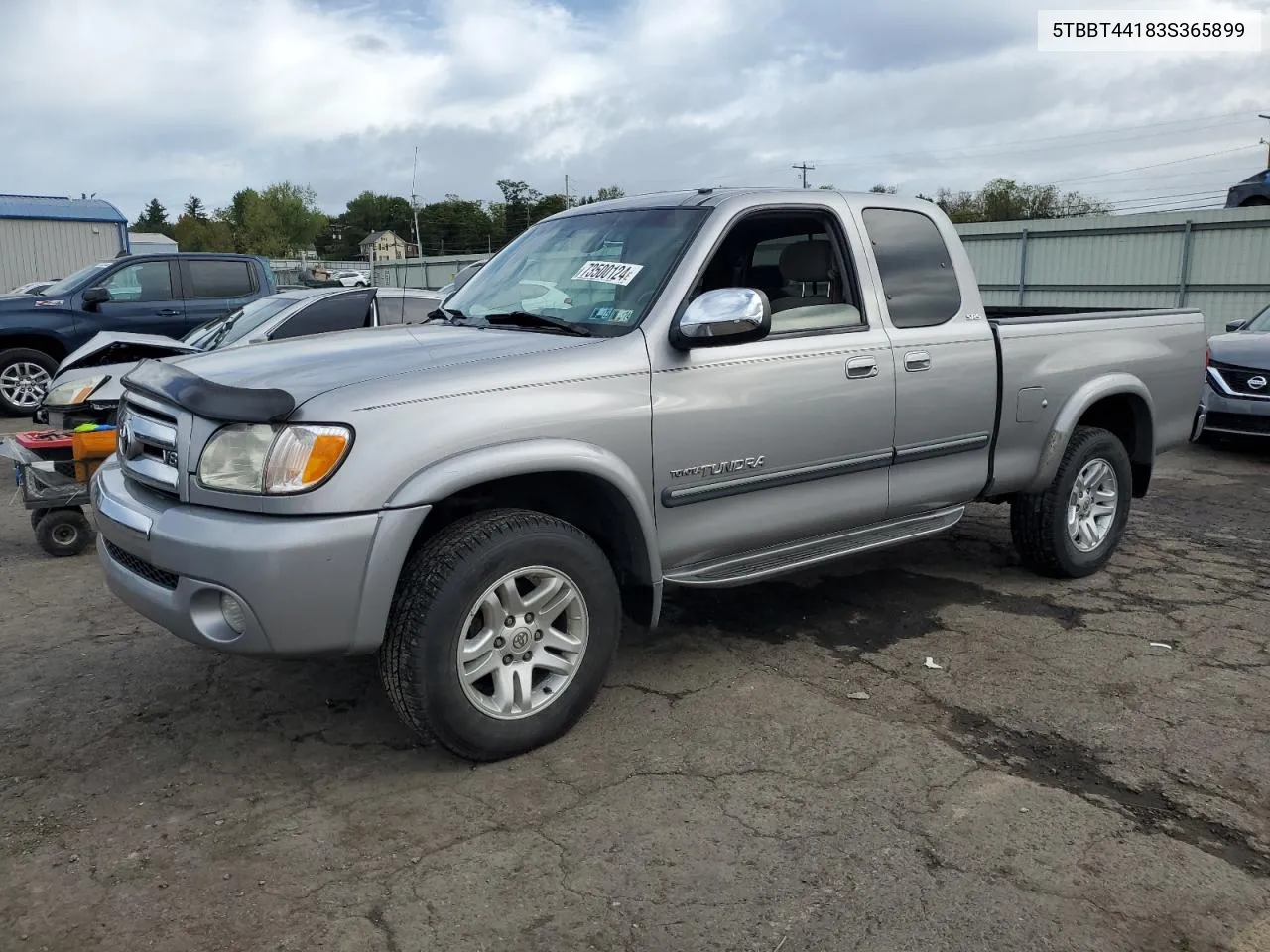 2003 Toyota Tundra Access Cab Sr5 VIN: 5TBBT44183S365899 Lot: 73500124