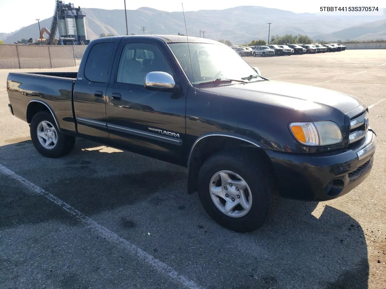 2003 Toyota Tundra Access Cab Sr5 VIN: 5TBBT44153S370574 Lot: 73728054