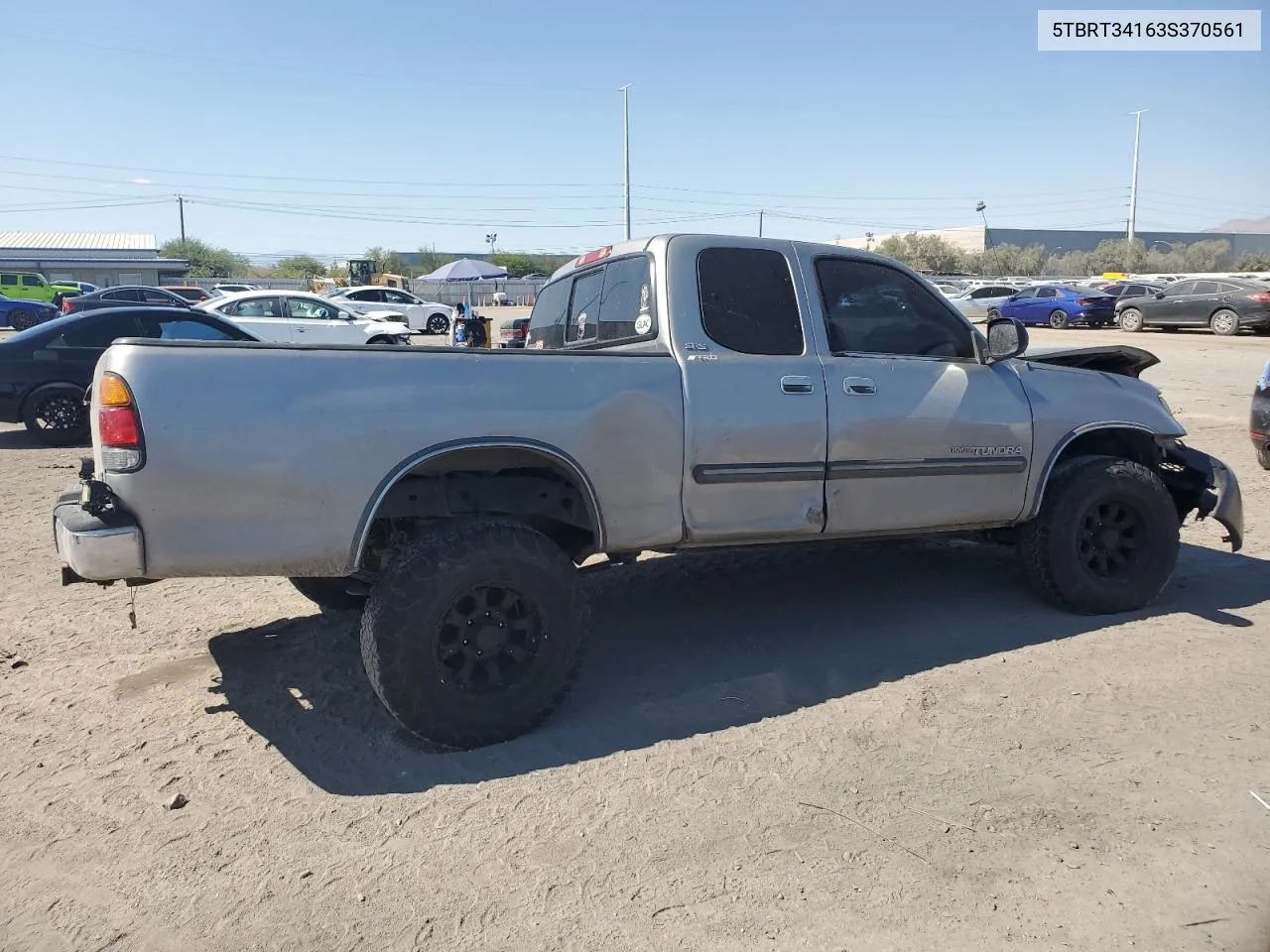 2003 Toyota Tundra Access Cab Sr5 VIN: 5TBRT34163S370561 Lot: 74124274