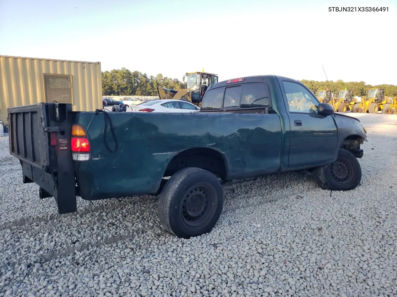 2003 Toyota Tundra VIN: 5TBJN321X3S366491 Lot: 74712104