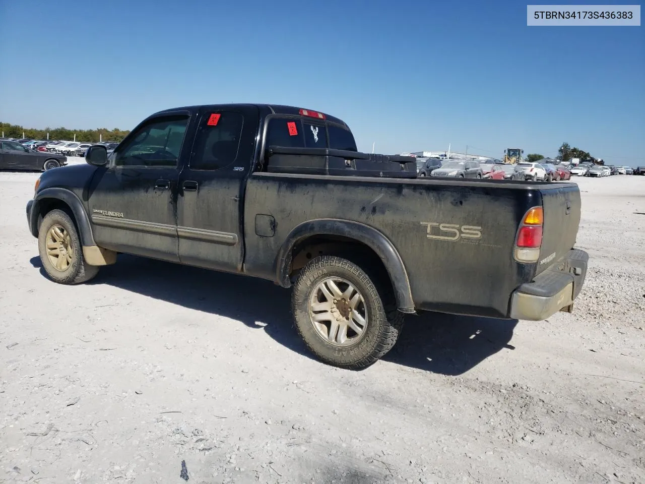 2003 Toyota Tundra Access Cab Sr5 VIN: 5TBRN34173S436383 Lot: 74837454