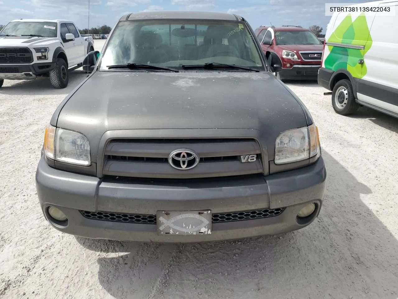 2003 Toyota Tundra Access Cab Limited VIN: 5TBRT38113S422043 Lot: 75071524