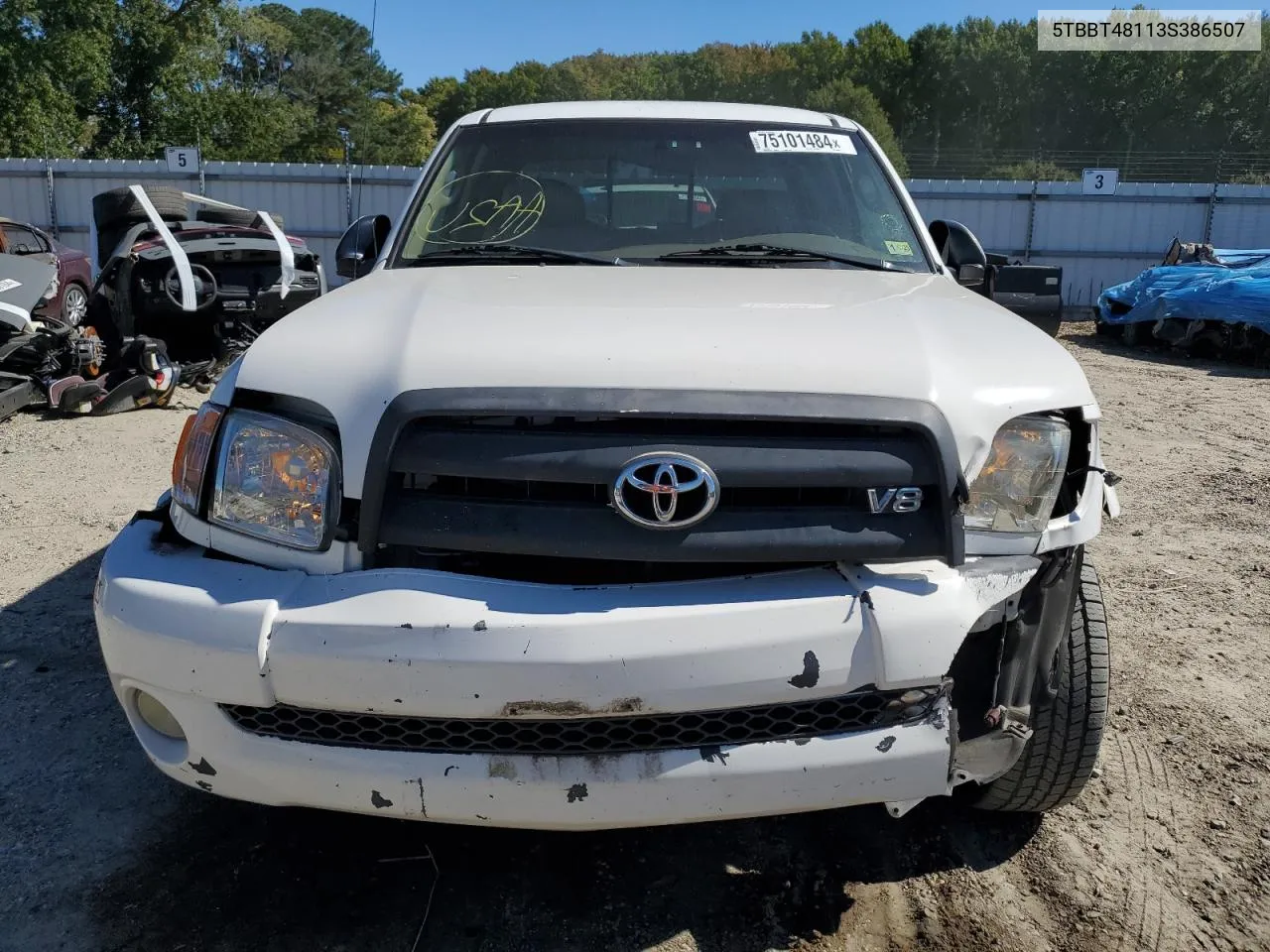 5TBBT48113S386507 2003 Toyota Tundra Access Cab Limited