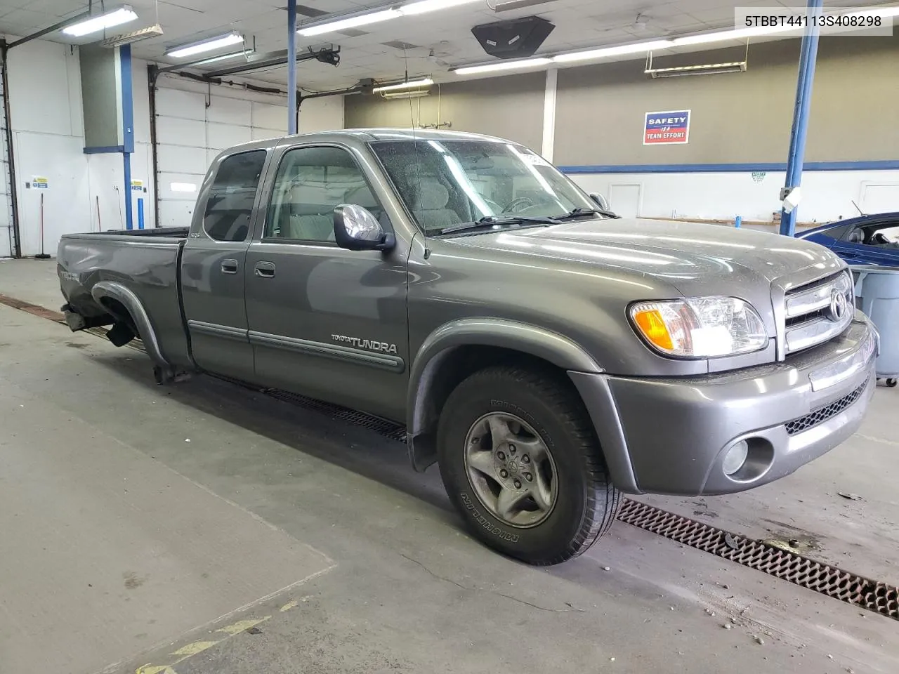 2003 Toyota Tundra Access Cab Sr5 VIN: 5TBBT44113S408298 Lot: 75543184