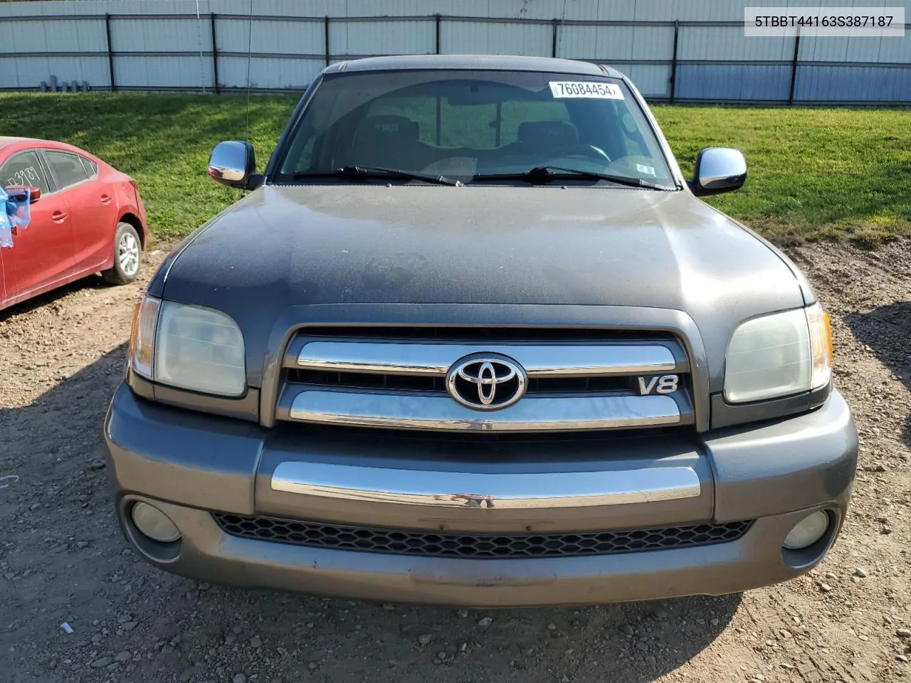 2003 Toyota Tundra Access Cab Sr5 VIN: 5TBBT44163S387187 Lot: 76084454