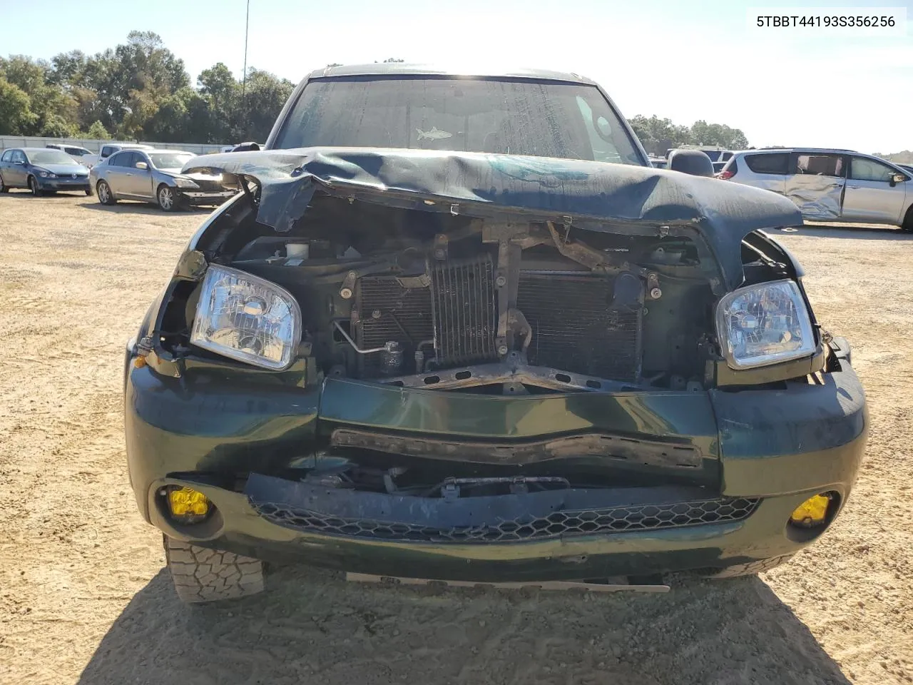 2003 Toyota Tundra Access Cab Sr5 VIN: 5TBBT44193S356256 Lot: 76154534