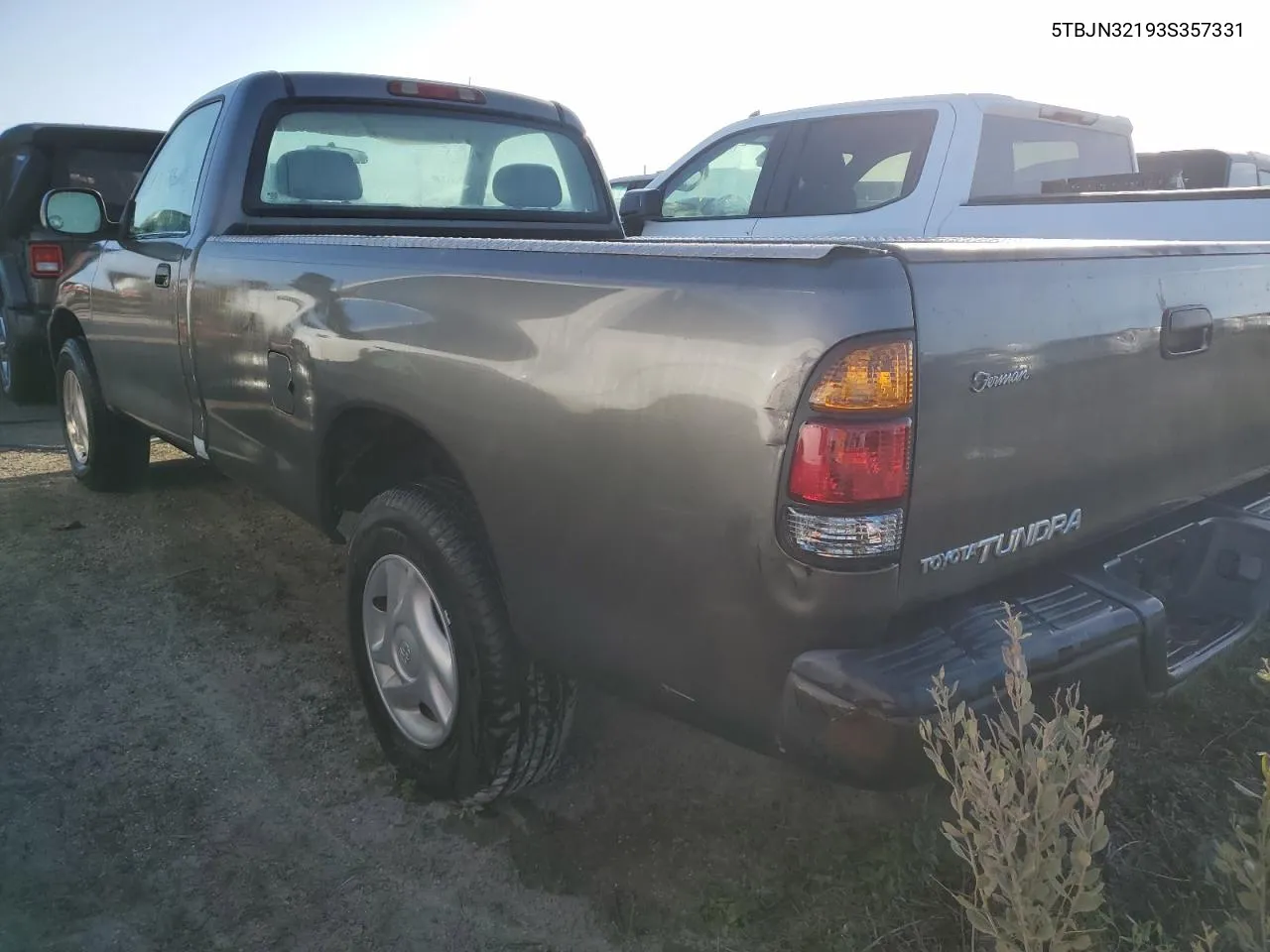 2003 Toyota Tundra VIN: 5TBJN32193S357331 Lot: 76274184