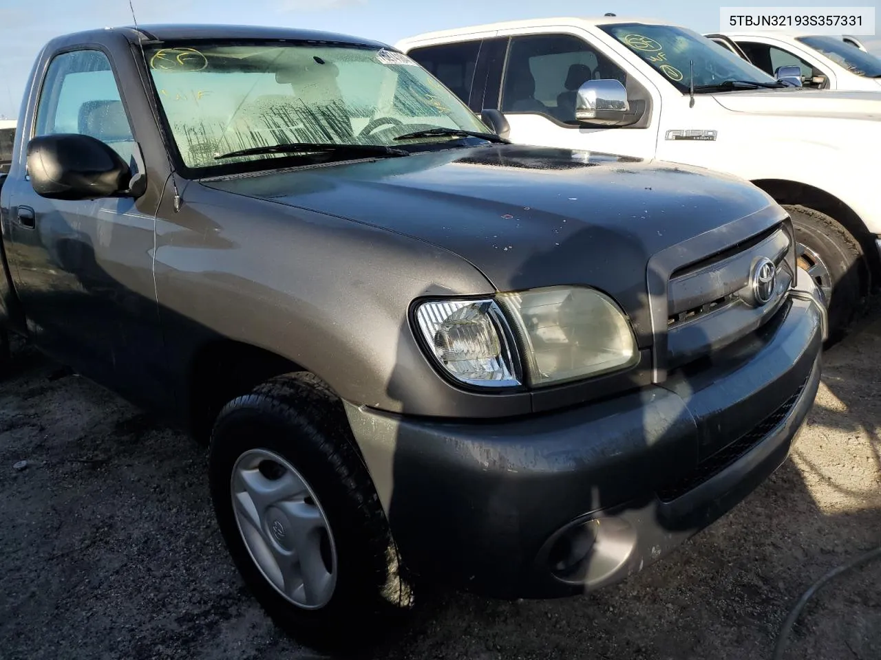 2003 Toyota Tundra VIN: 5TBJN32193S357331 Lot: 76274184