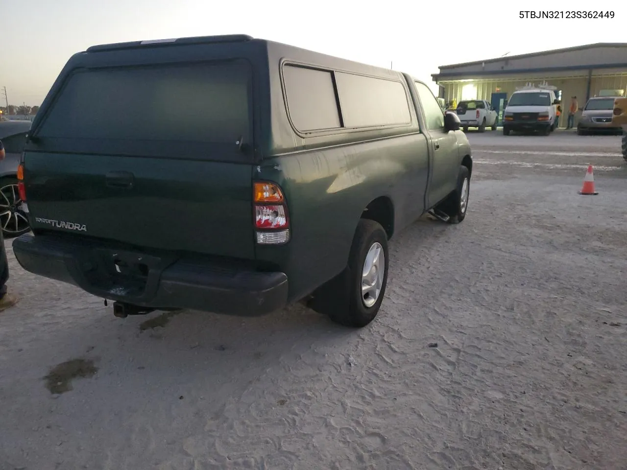 2003 Toyota Tundra VIN: 5TBJN32123S362449 Lot: 76473094