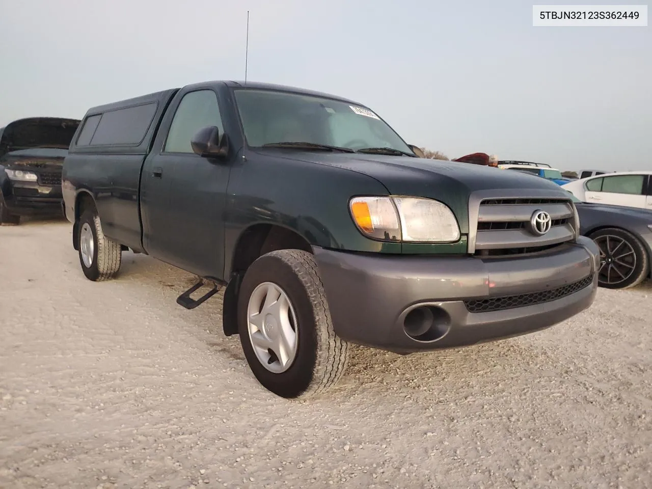 2003 Toyota Tundra VIN: 5TBJN32123S362449 Lot: 76473094