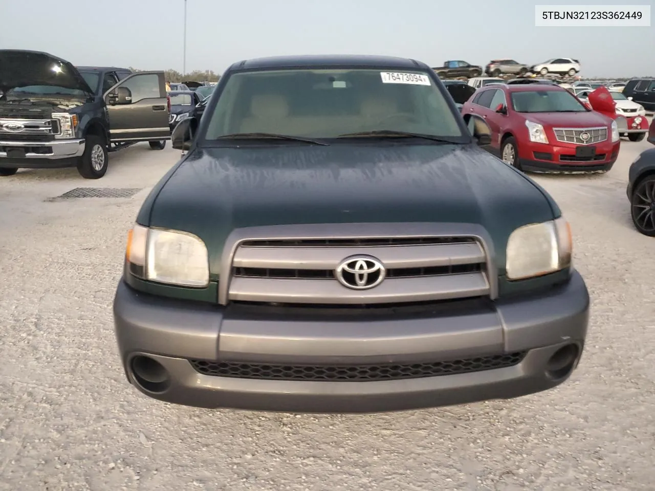 2003 Toyota Tundra VIN: 5TBJN32123S362449 Lot: 76473094