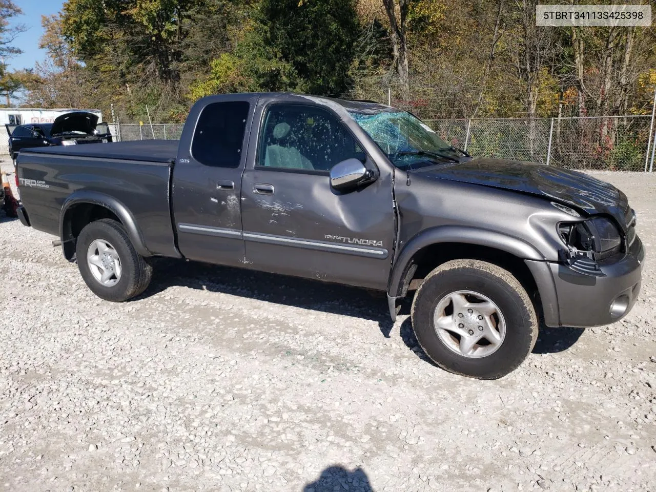 2003 Toyota Tundra Access Cab Sr5 VIN: 5TBRT34113S425398 Lot: 76812564