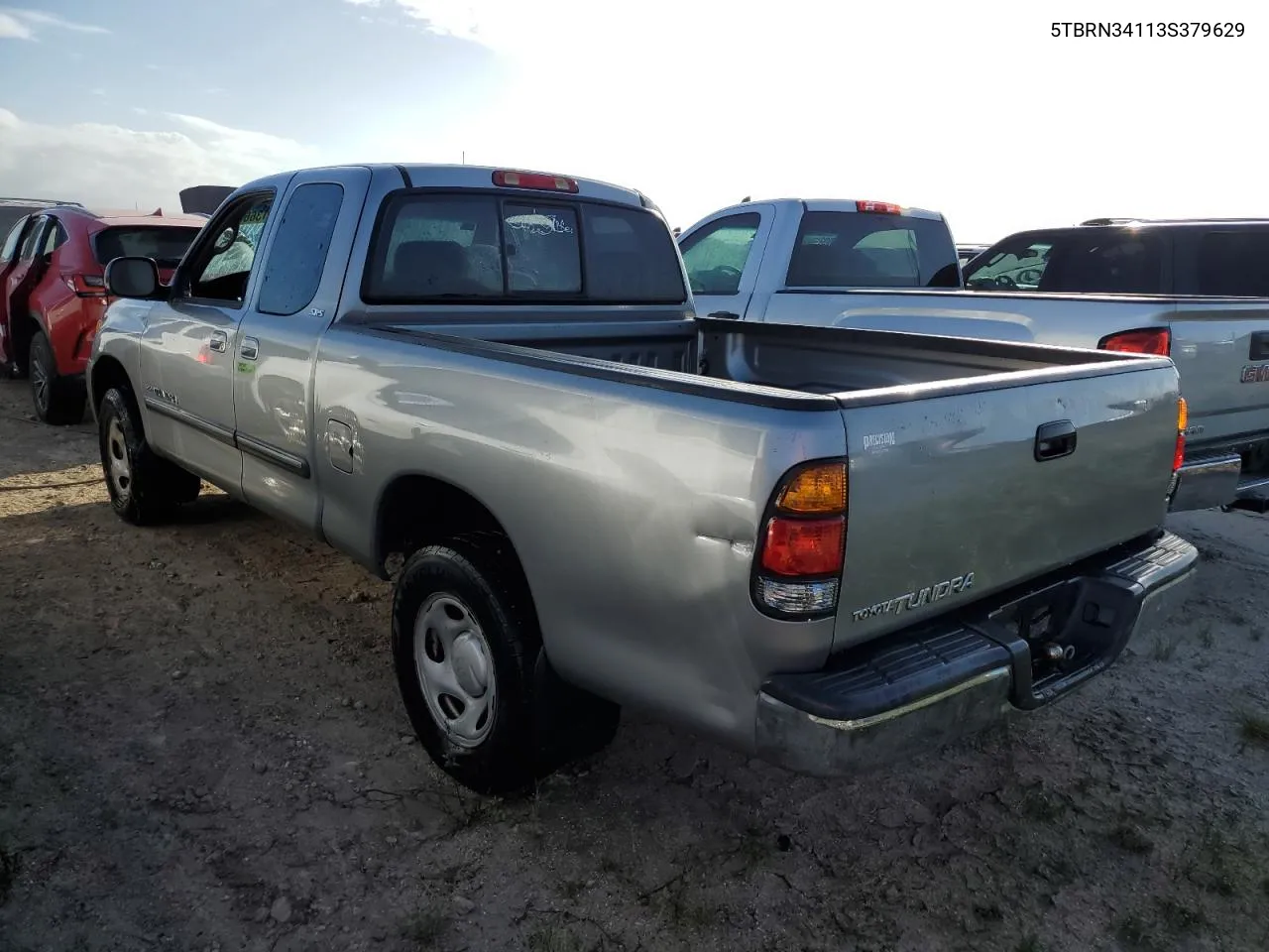 2003 Toyota Tundra Access Cab Sr5 VIN: 5TBRN34113S379629 Lot: 77136604