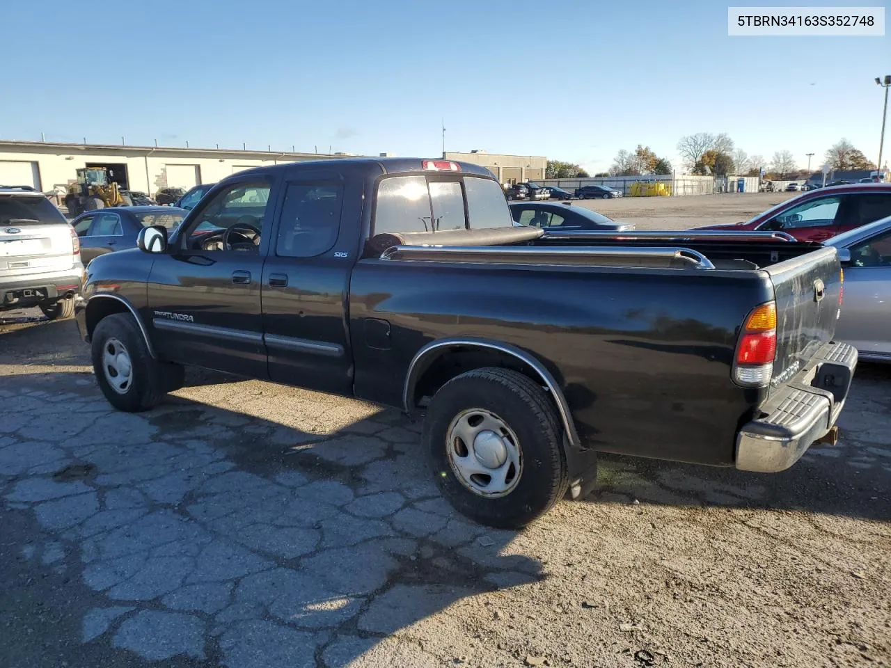 2003 Toyota Tundra Access Cab Sr5 VIN: 5TBRN34163S352748 Lot: 77251414