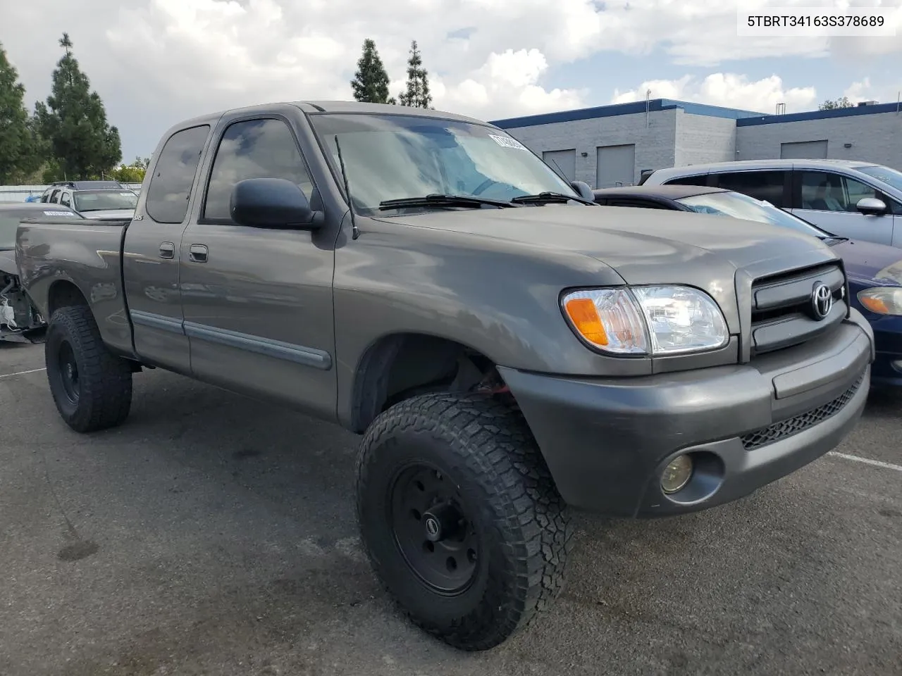 2003 Toyota Tundra Access Cab Sr5 VIN: 5TBRT34163S378689 Lot: 77438294