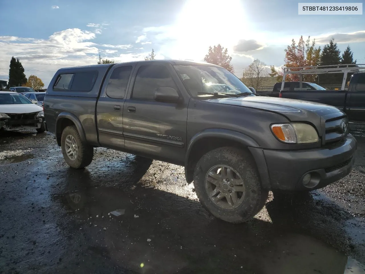 5TBBT48123S419806 2003 Toyota Tundra Access Cab Limited