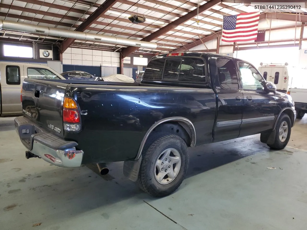 2003 Toyota Tundra Access Cab Sr5 VIN: 5TBBT44123S390412 Lot: 77729284