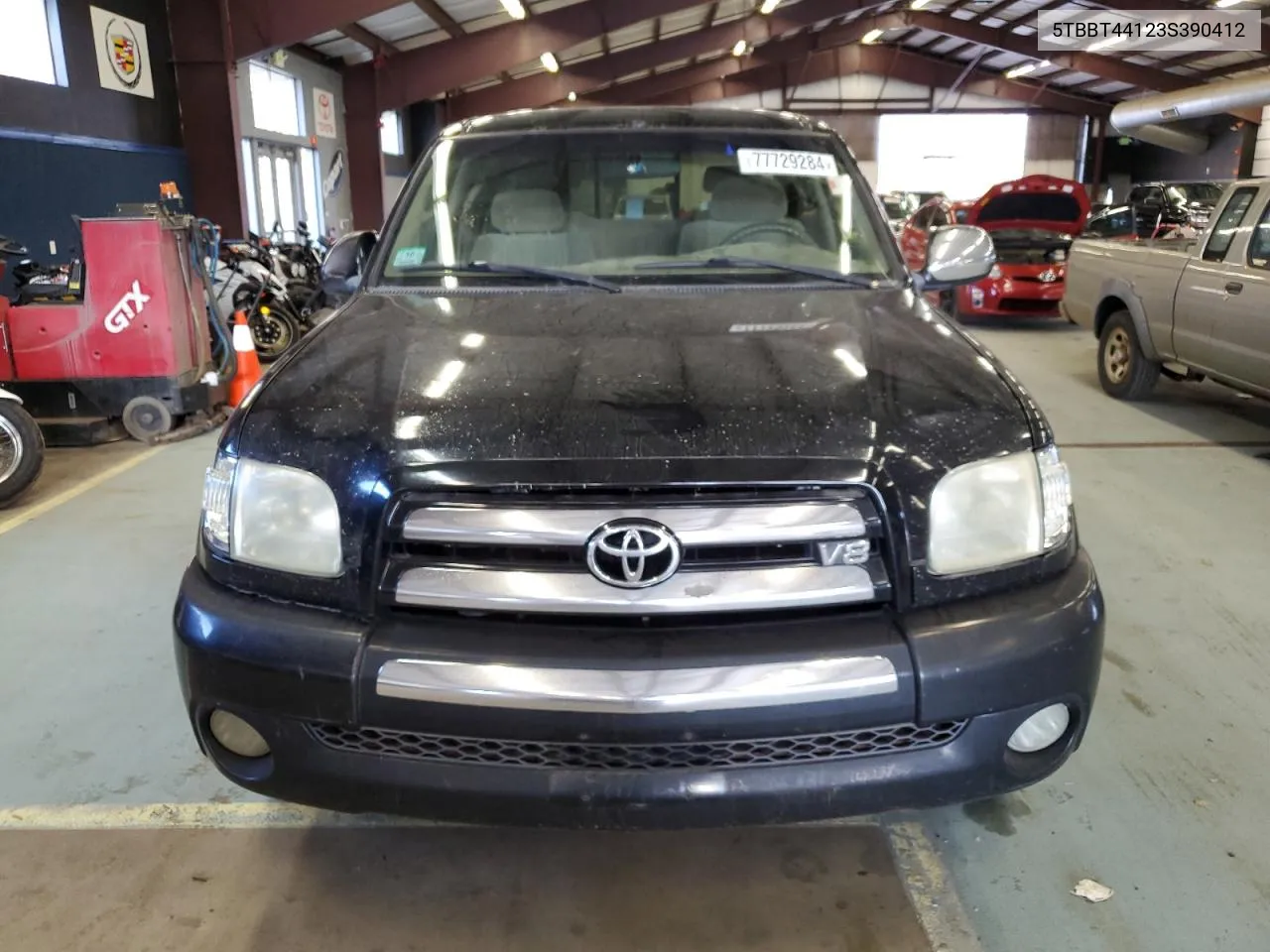 2003 Toyota Tundra Access Cab Sr5 VIN: 5TBBT44123S390412 Lot: 77729284