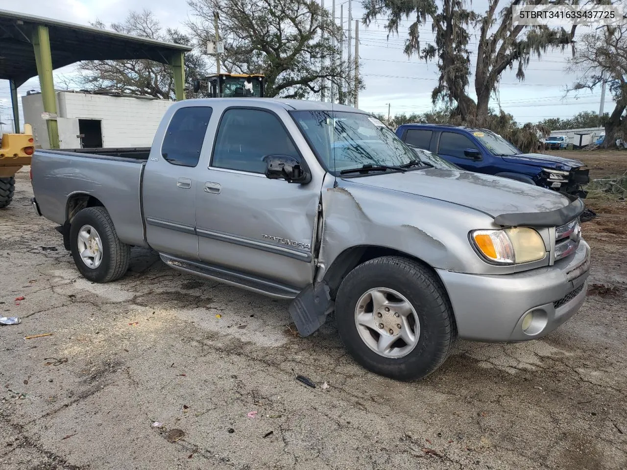 2003 Toyota Tundra Access Cab Sr5 VIN: 5TBRT34163S437725 Lot: 78966654