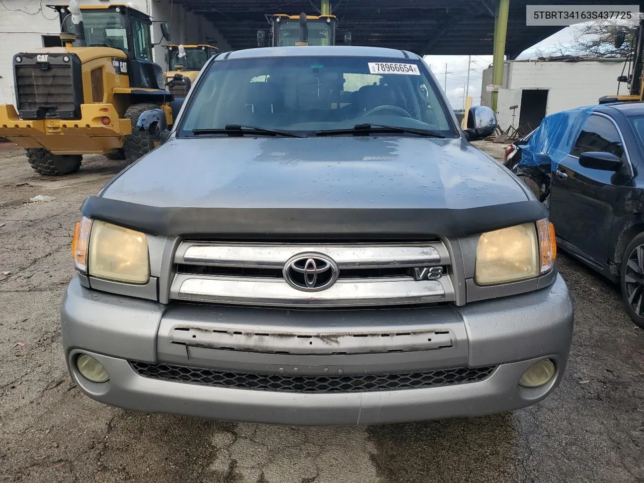 2003 Toyota Tundra Access Cab Sr5 VIN: 5TBRT34163S437725 Lot: 78966654