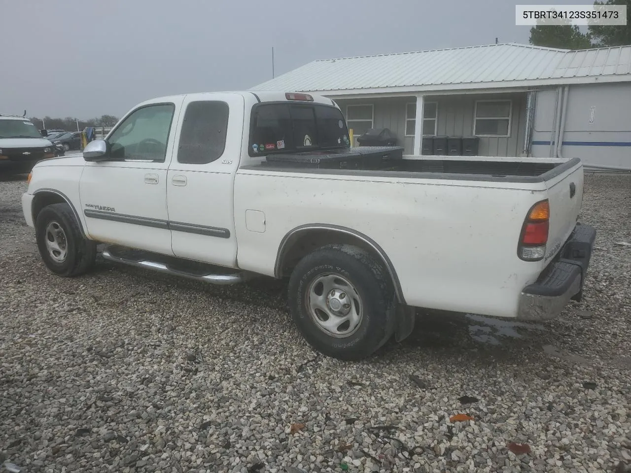 2003 Toyota Tundra Access Cab Sr5 VIN: 5TBRT34123S351473 Lot: 79009844