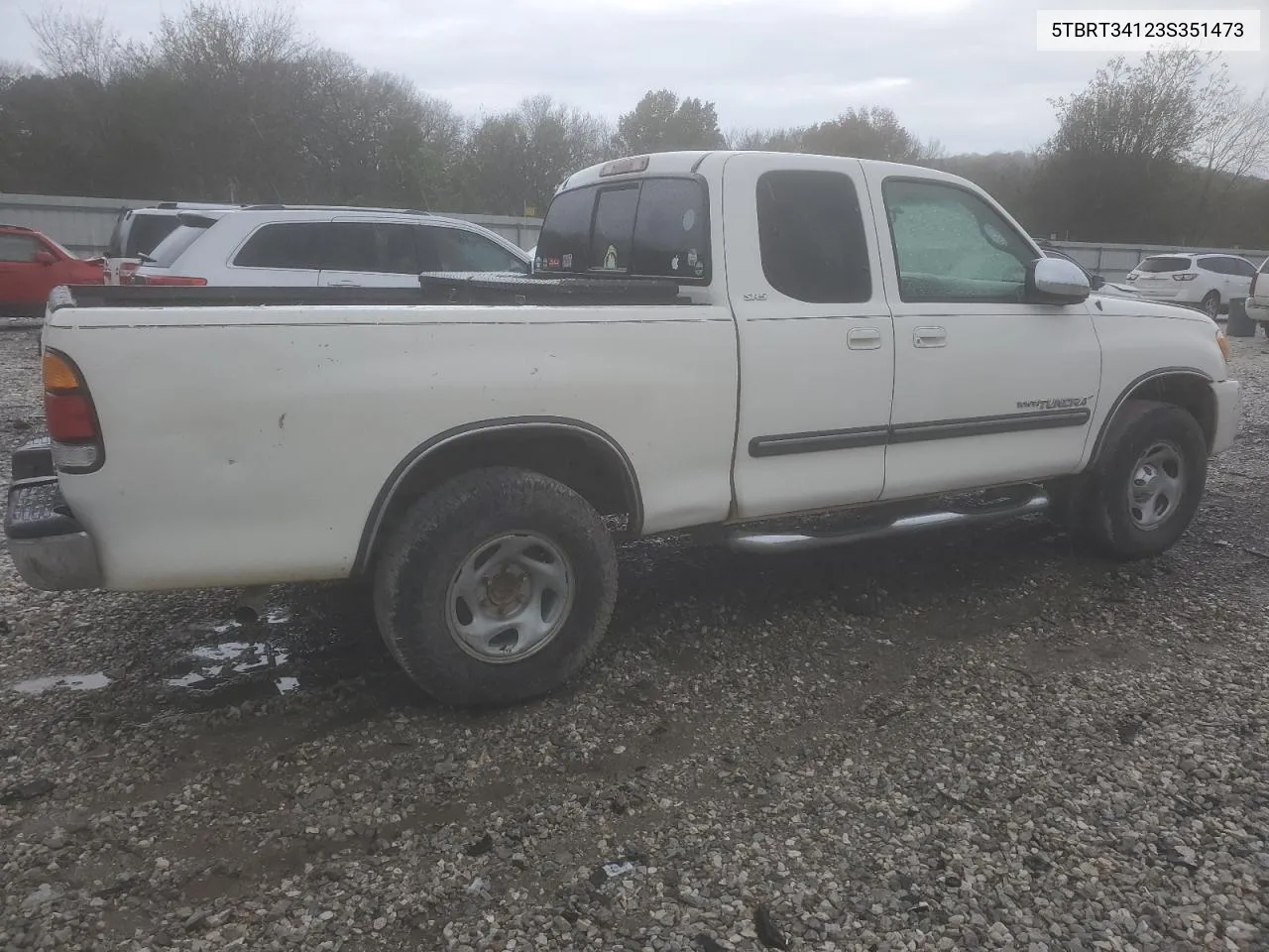 2003 Toyota Tundra Access Cab Sr5 VIN: 5TBRT34123S351473 Lot: 79009844