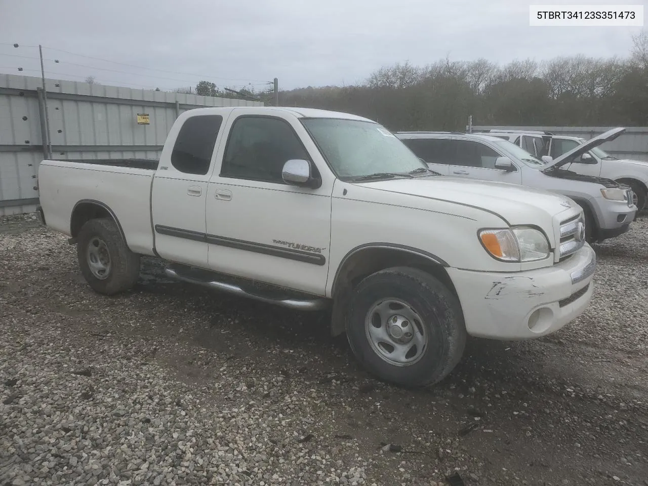 2003 Toyota Tundra Access Cab Sr5 VIN: 5TBRT34123S351473 Lot: 79009844