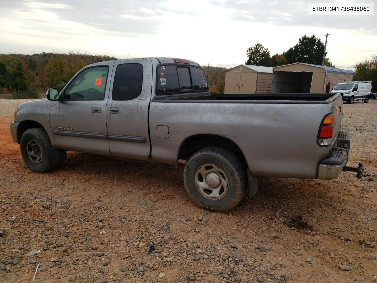 2003 Toyota Tundra Access Cab Sr5 VIN: 5TBRT34173S438060 Lot: 79112784