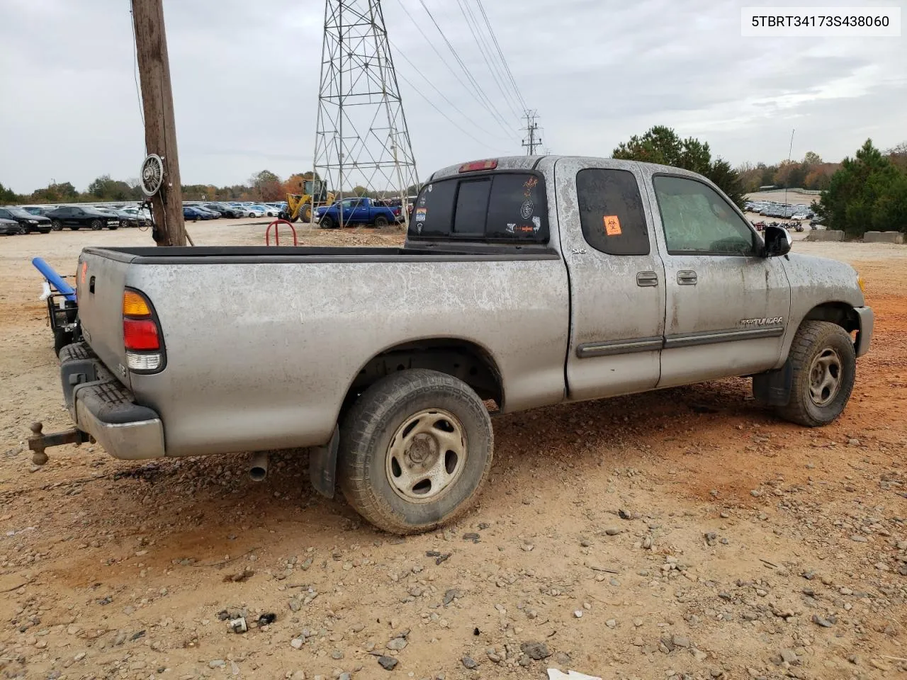 2003 Toyota Tundra Access Cab Sr5 VIN: 5TBRT34173S438060 Lot: 79112784