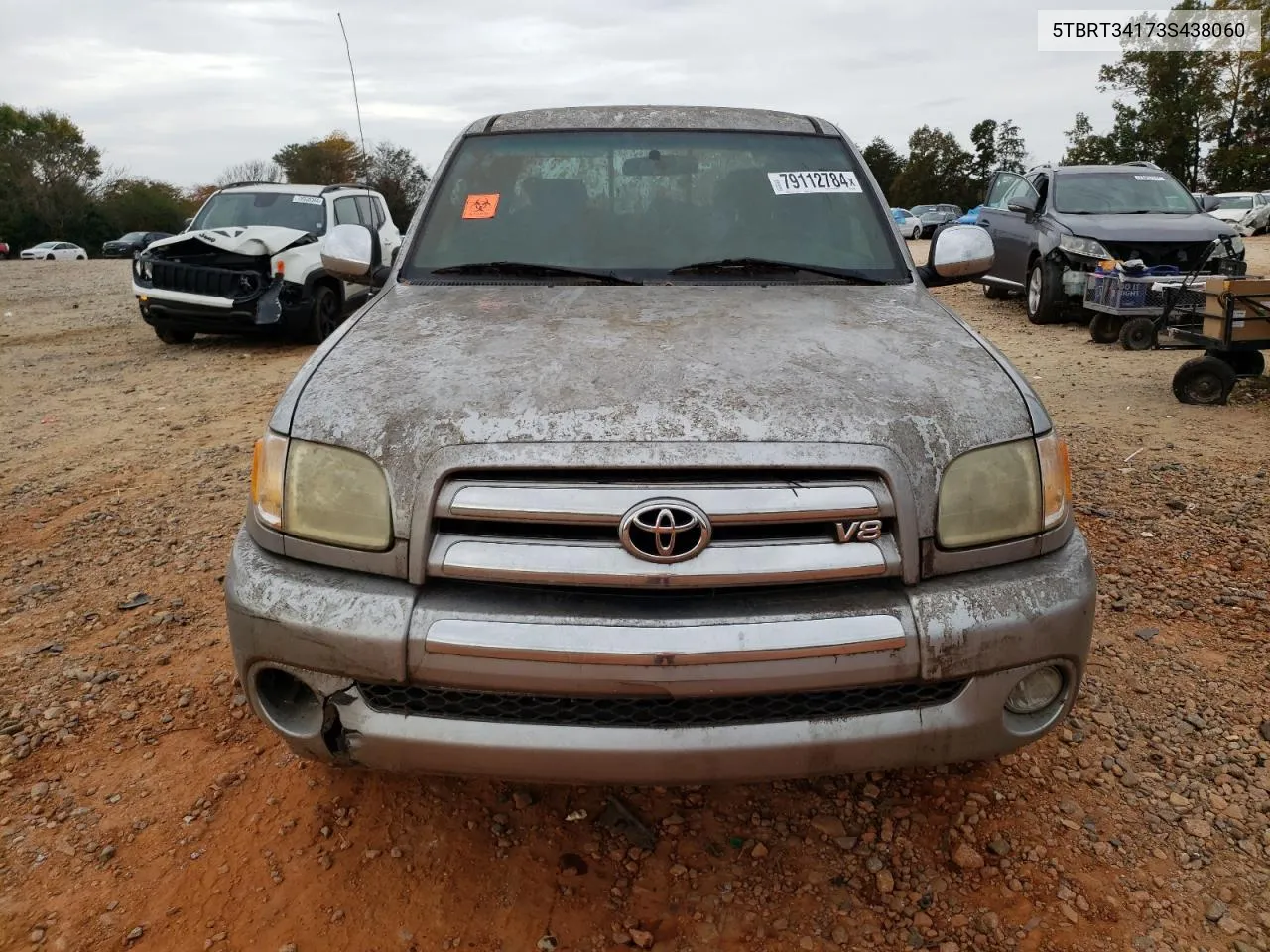 2003 Toyota Tundra Access Cab Sr5 VIN: 5TBRT34173S438060 Lot: 79112784