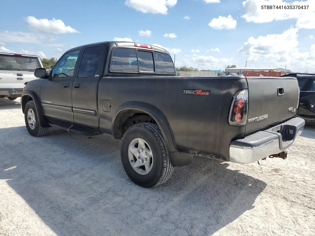 2003 Toyota Tundra Access Cab Sr5 VIN: 5TBBT44163S370437 Lot: 79413234