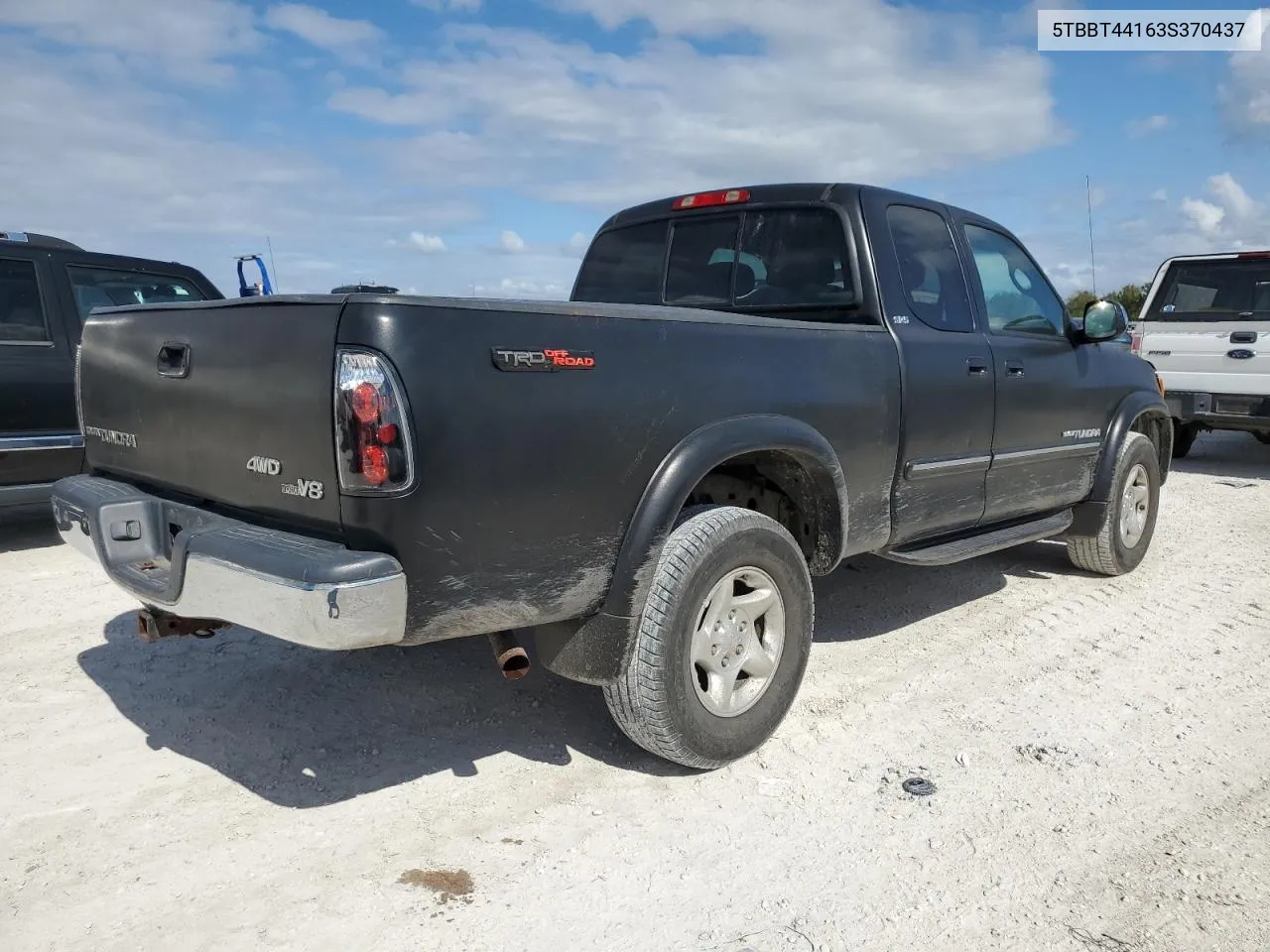 2003 Toyota Tundra Access Cab Sr5 VIN: 5TBBT44163S370437 Lot: 79413234