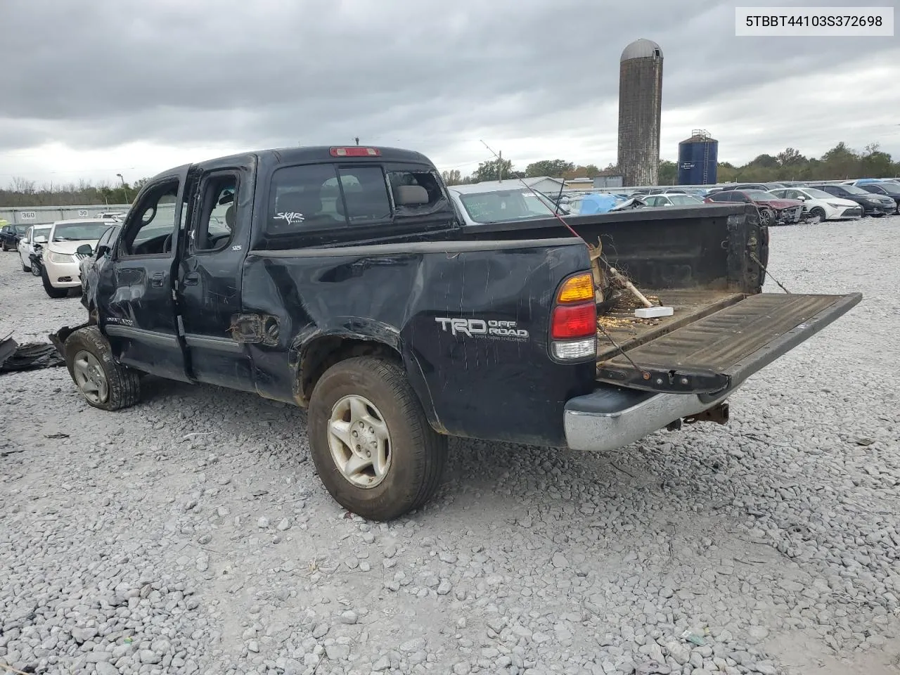 2003 Toyota Tundra Access Cab Sr5 VIN: 5TBBT44103S372698 Lot: 79429684