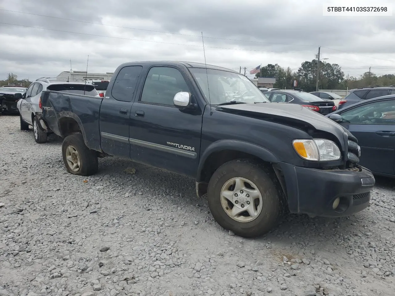 2003 Toyota Tundra Access Cab Sr5 VIN: 5TBBT44103S372698 Lot: 79429684