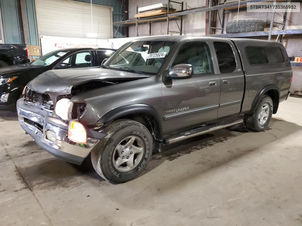 2003 Toyota Tundra Access Cab Sr5 VIN: 5TBRT34173S365952 Lot: 79725524