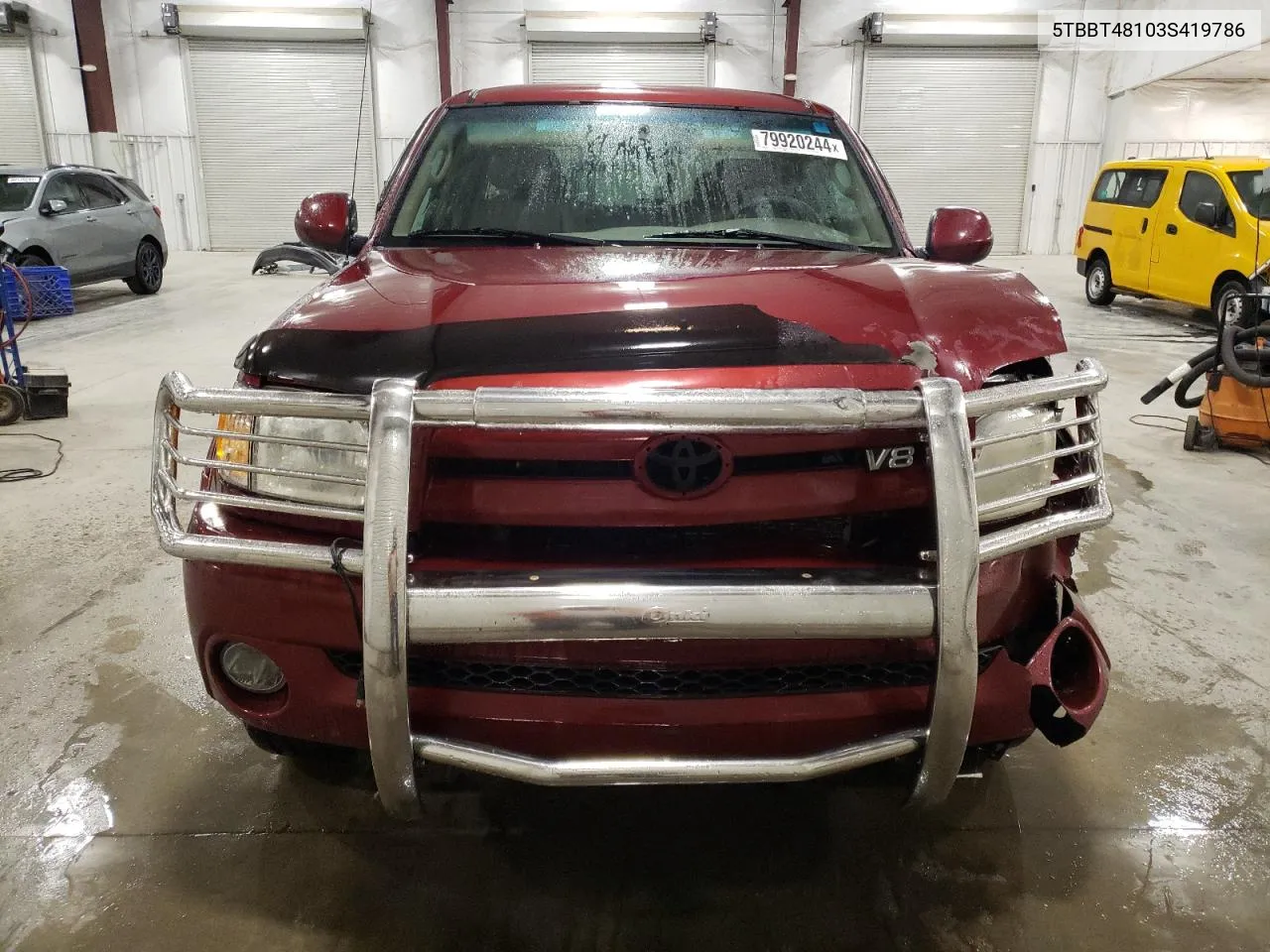 2003 Toyota Tundra Access Cab Limited VIN: 5TBBT48103S419786 Lot: 79920244