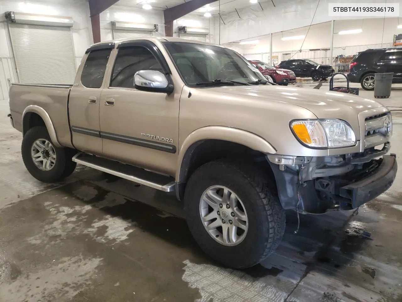 2003 Toyota Tundra Access Cab Sr5 VIN: 5TBBT44193S346178 Lot: 80450154