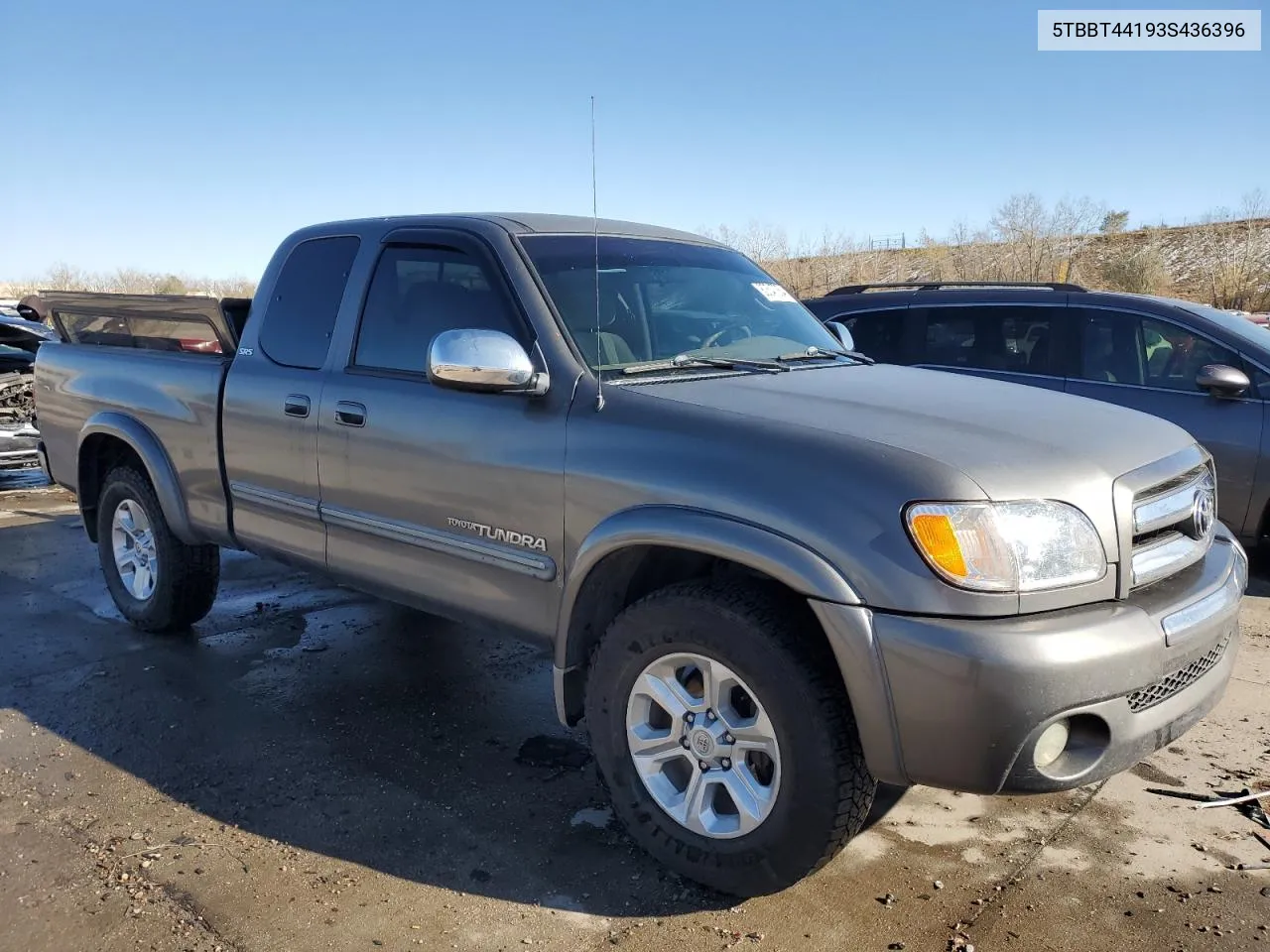 2003 Toyota Tundra Access Cab Sr5 VIN: 5TBBT44193S436396 Lot: 80547054