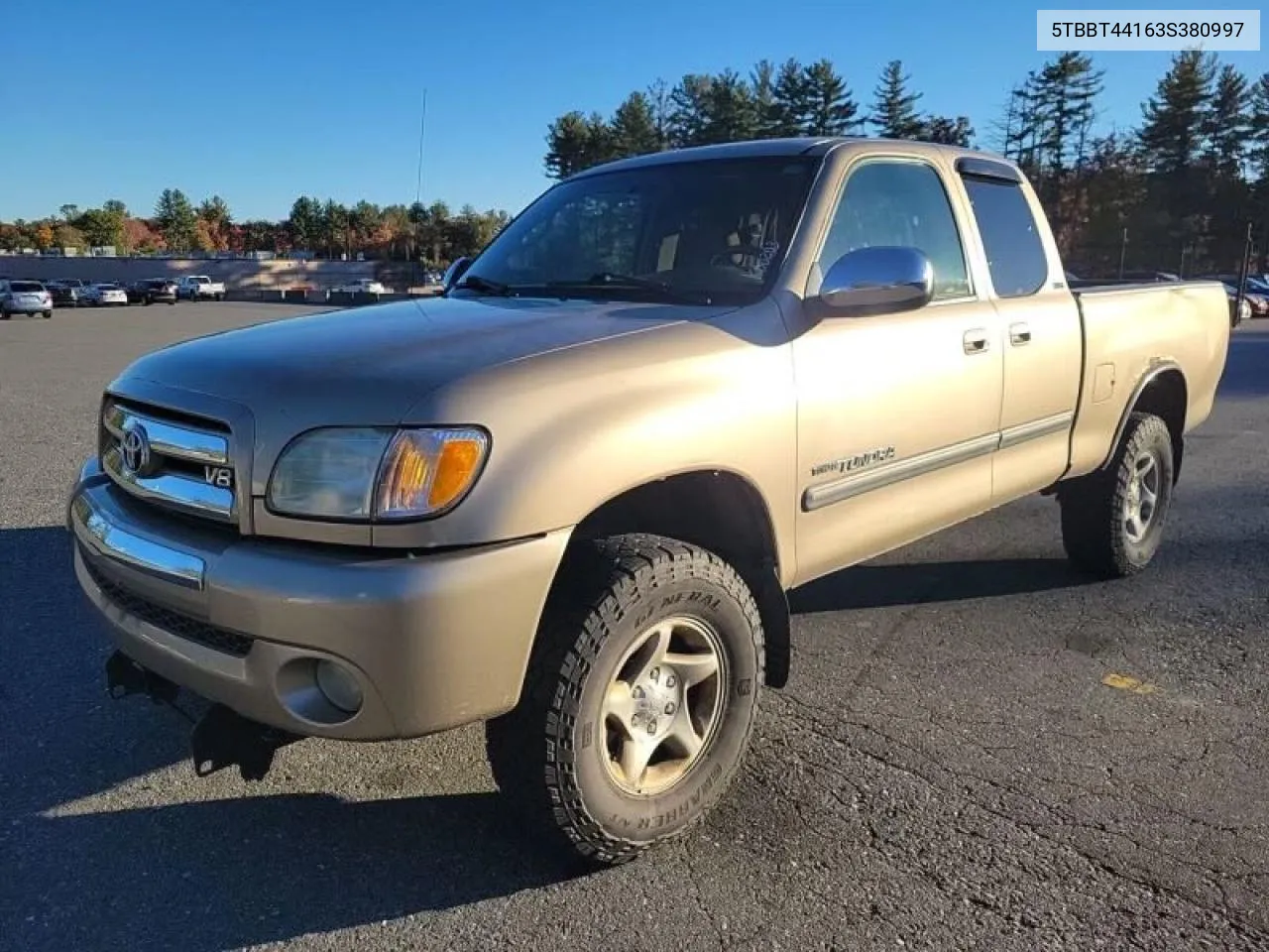 2003 Toyota Tundra Access Cab Sr5 VIN: 5TBBT44163S380997 Lot: 80555214