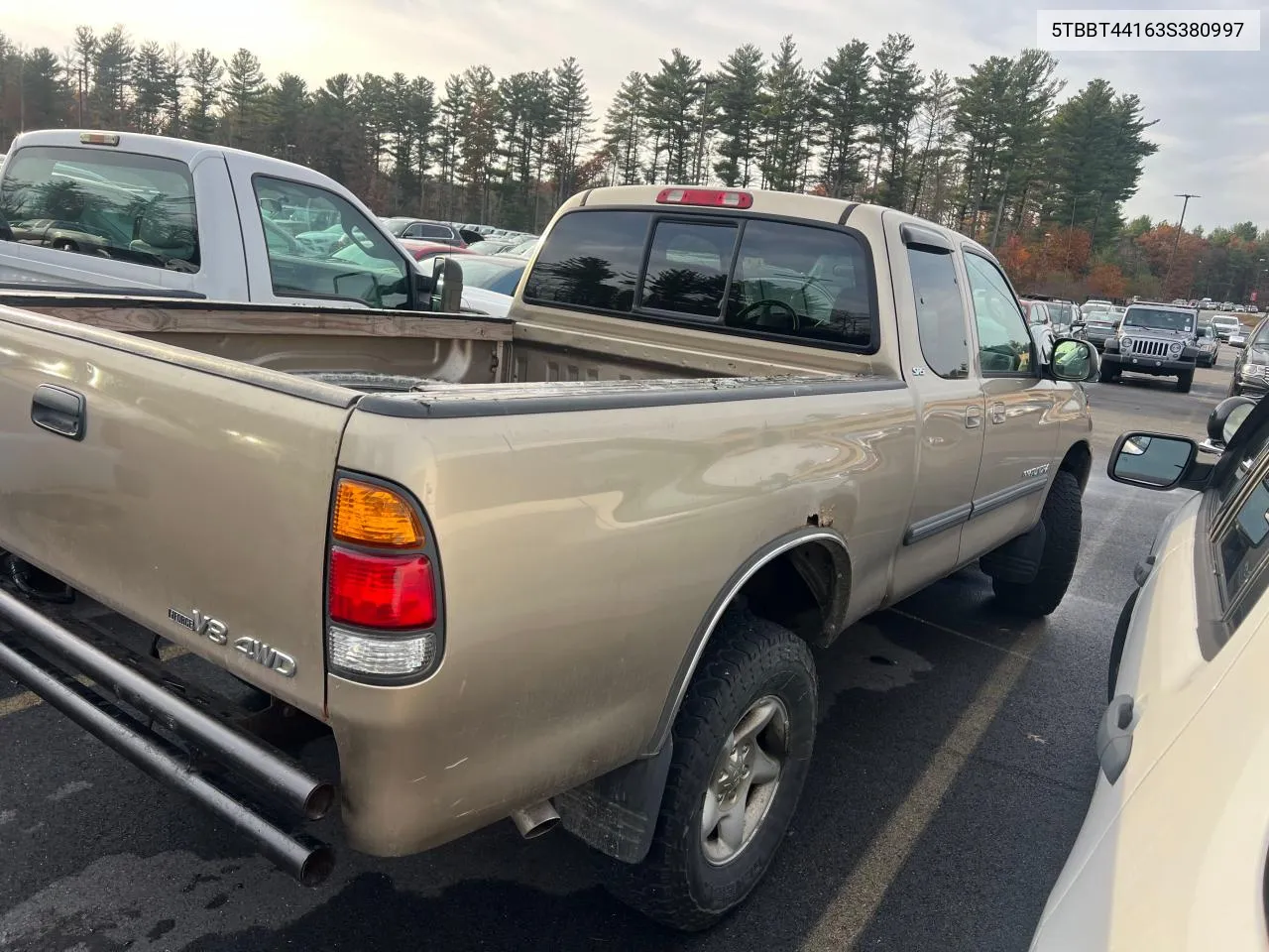 2003 Toyota Tundra Access Cab Sr5 VIN: 5TBBT44163S380997 Lot: 80555214