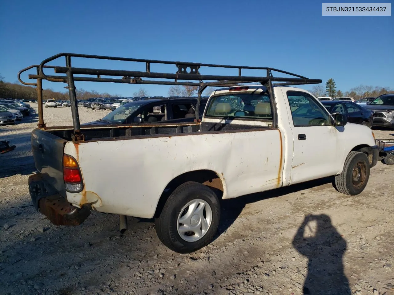 2003 Toyota Tundra VIN: 5TBJN32153S434437 Lot: 80859614