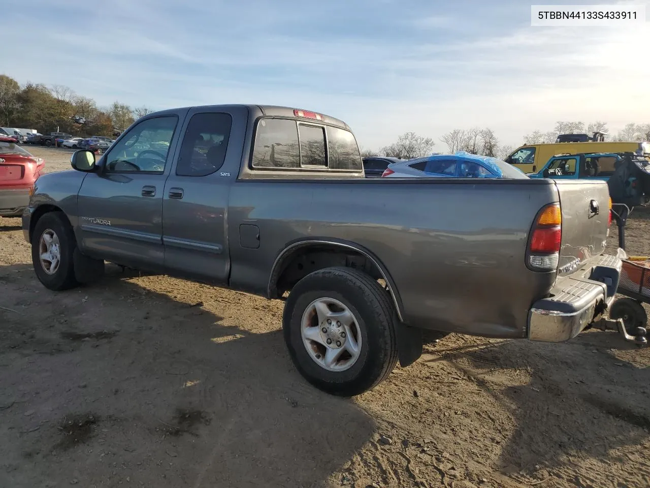 2003 Toyota Tundra Access Cab Sr5 VIN: 5TBBN44133S433911 Lot: 80874784